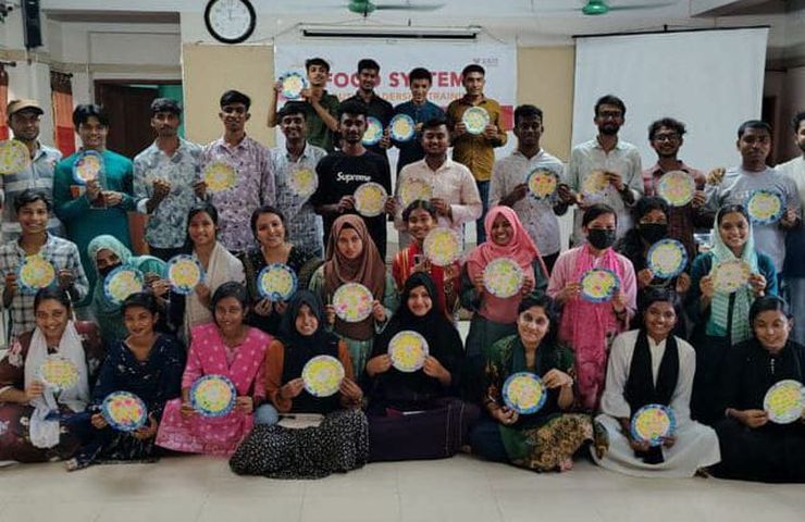 Youth workshop participants