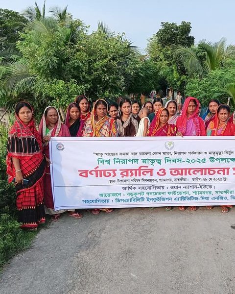 World Safe Motherhood Day 2025 rally organised by DIA